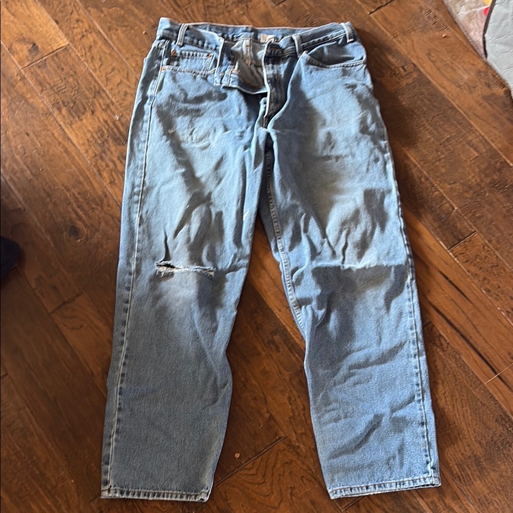 Levi's Light Blue Relaxed Fit Men’s Jeans